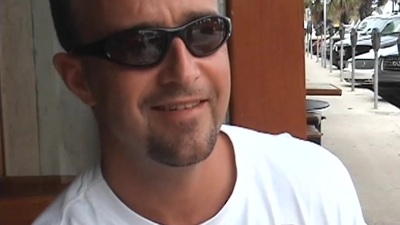 We were chilling when we spotted Nadia. This tot locked put